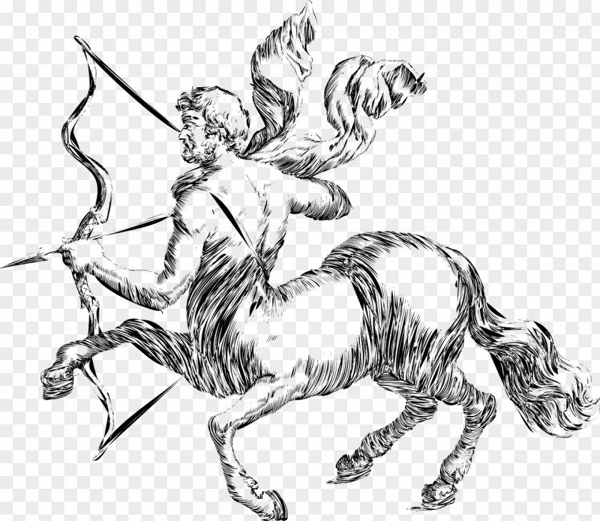 Capricorn Sagittarius Centaur Astrological Sign Zodiac Horoscope PNG