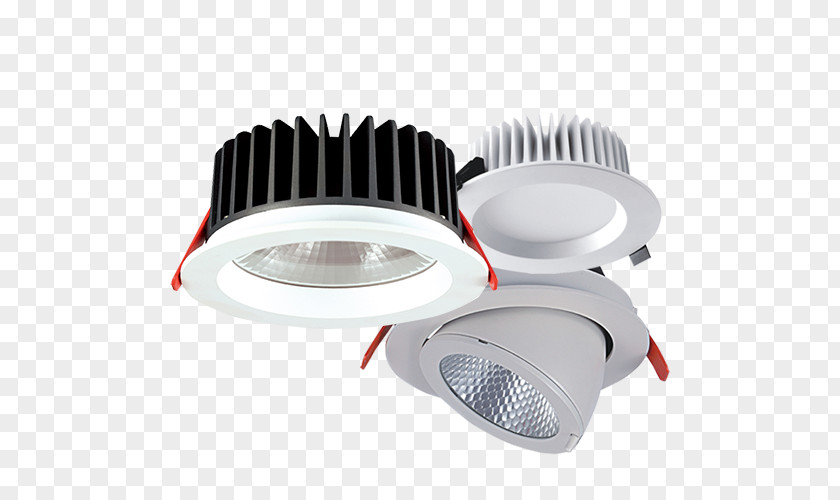 Light Recessed Light-emitting Diode Product LED Lamp PNG
