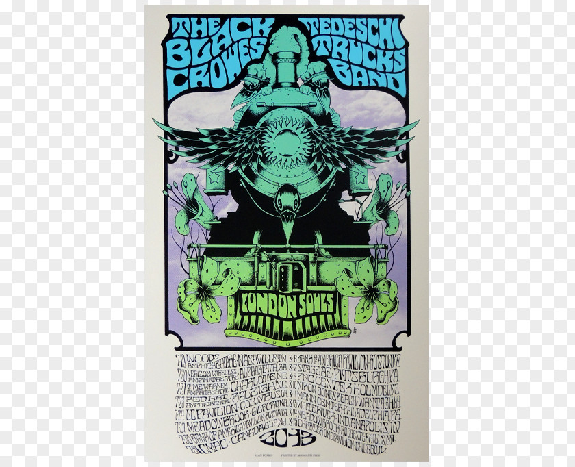 Supermarket Posters Poster The Black Crowes Tedeschi Trucks Band Queens Of Stone Age Concert PNG