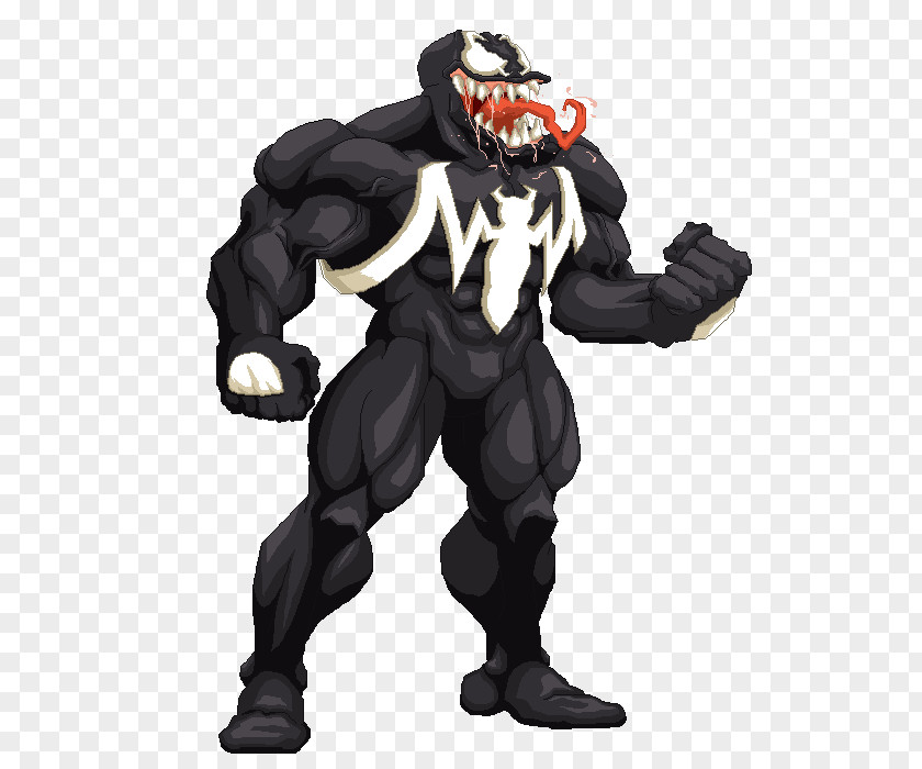 Venom Eddie Brock Spider-Man Sprite Marvel Vs. Capcom PNG