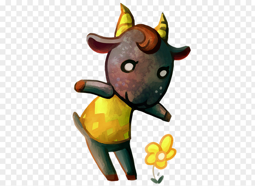 Animal Crossing Crossing: New Leaf Nintendo DS Goat Video Game PNG