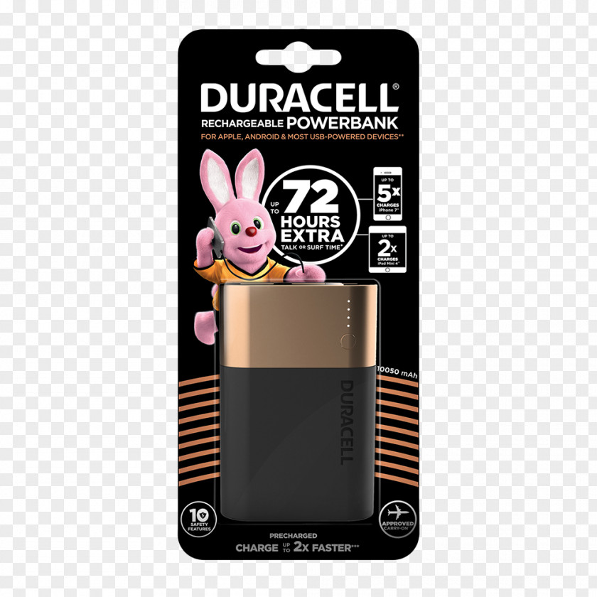 Duracell Battery Charger Baterie Externă Electric Ampere Hour PNG