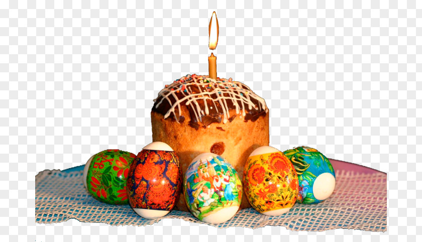 Easter Pysanka Kulich Paschal Greeting Holiday PNG