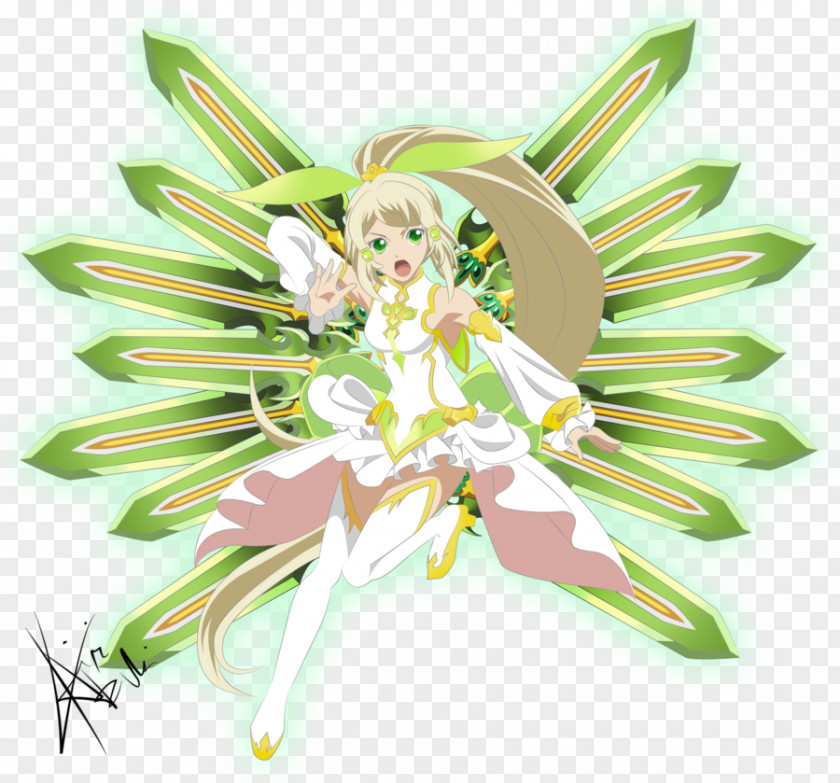 Fairy Floral Design Tales Of Zestiria TOZ-34 Tula Arms Plant PNG