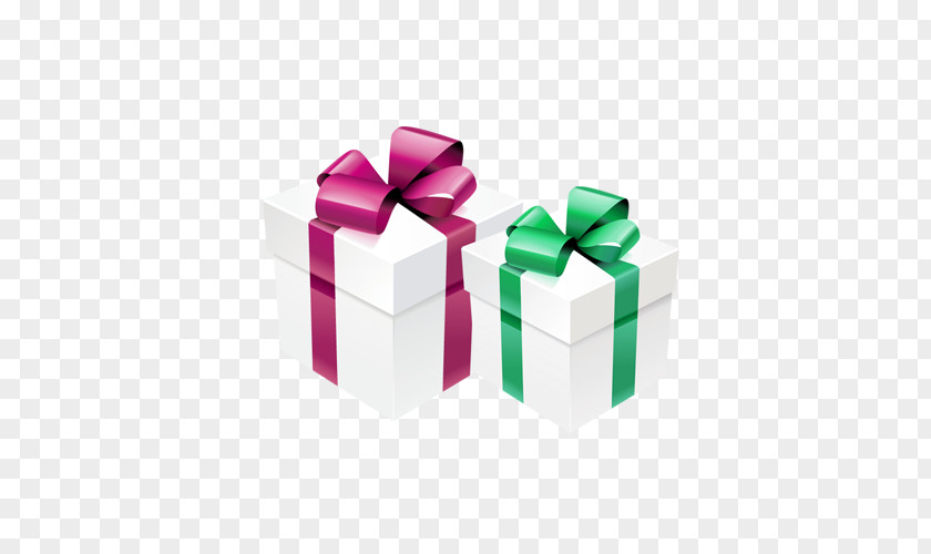 Gift Ribbon Decorative Box PNG
