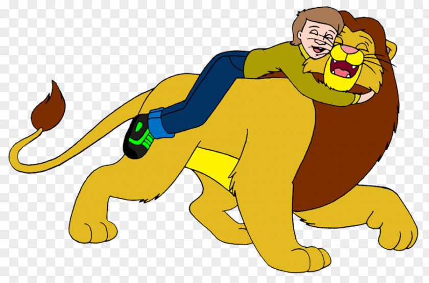 Lion White Tiger Beast Boy PNG