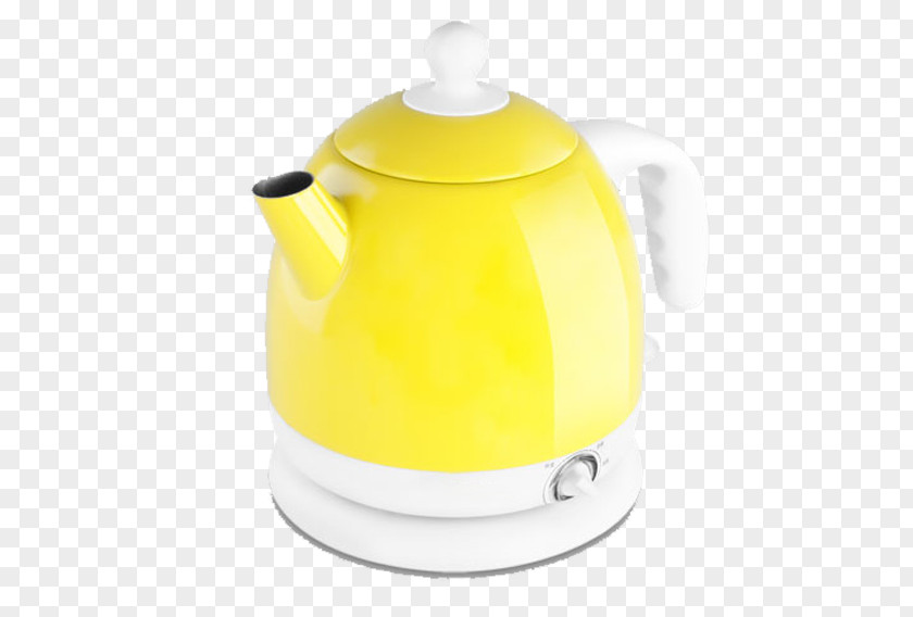 Ming Yellow Plug A Small Kettle Electric Electricity PNG