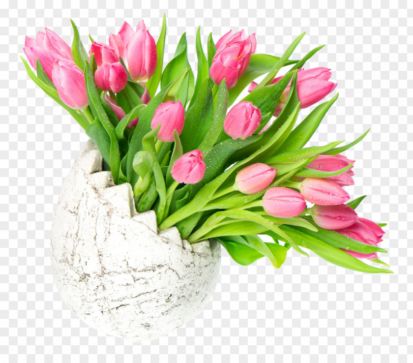 Pink Tulip Table Flowers Picture Material Flower Bouquet Stock Photography PNG