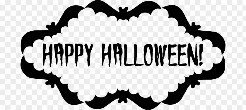 Youtube YouTube Halloween Black & White Festival Clip Art PNG