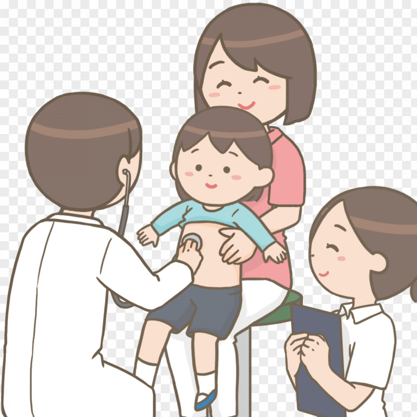 Child Doctor Physical Examination Physician Patient Nurse PNG