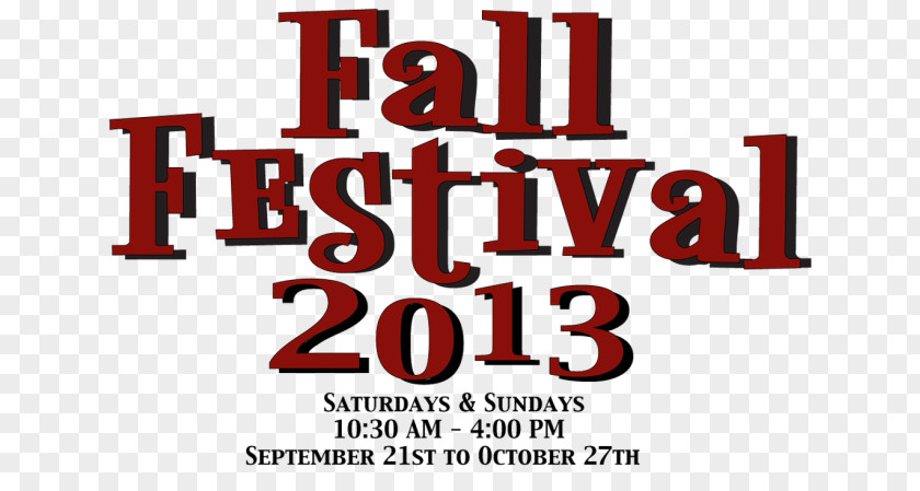 Fall Festival Logo Brand Line Font PNG