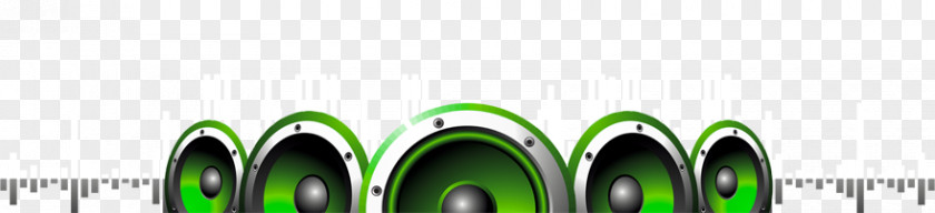 Green Music Speaker Artwork PNG music speaker artwork clipart PNG