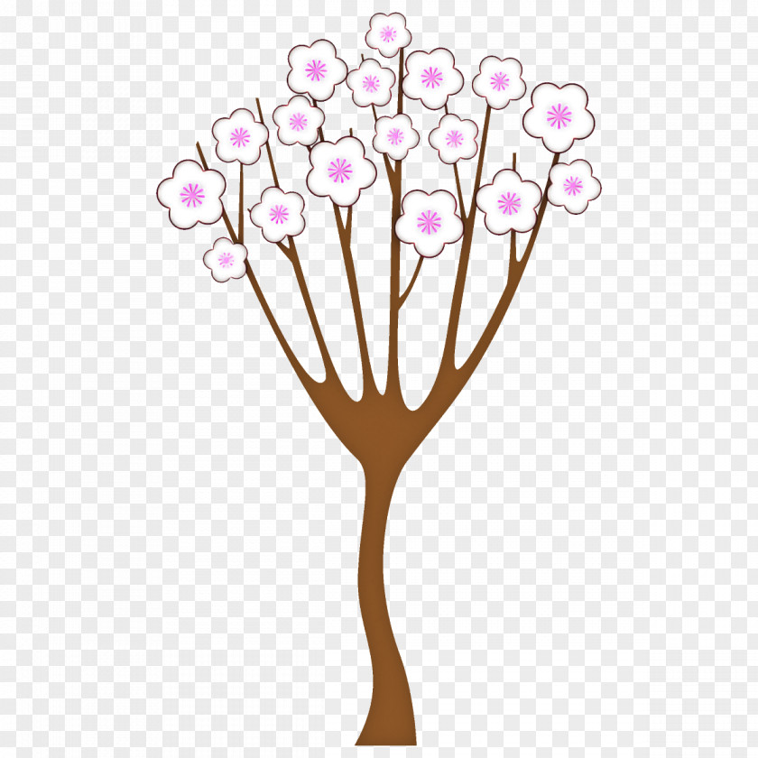 Plum Tree Winter Flower PNG