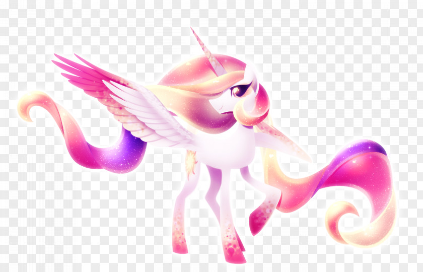 Unicorn Pink M Figurine PNG