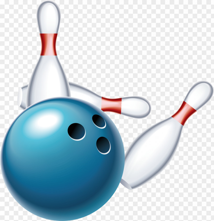 Bowling Vector Material Ten-pin PNG