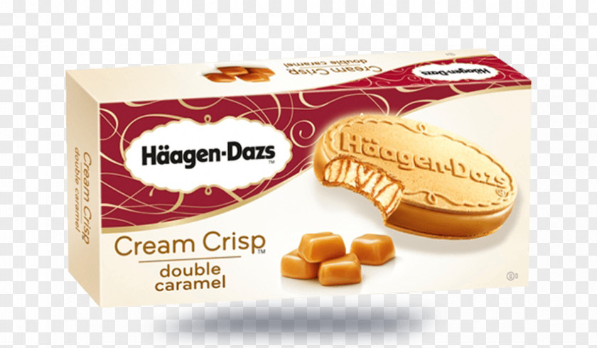 Caramel Cream Ice Crisp Sorbet Häagen-Dazs PNG