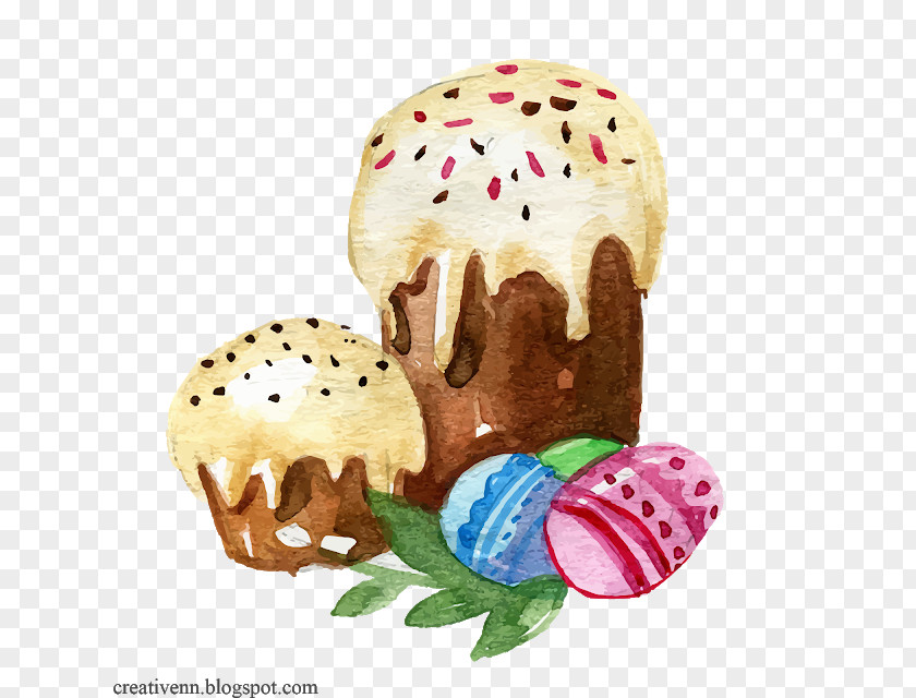 Easter Bunny Cake Illustration Photography PNG