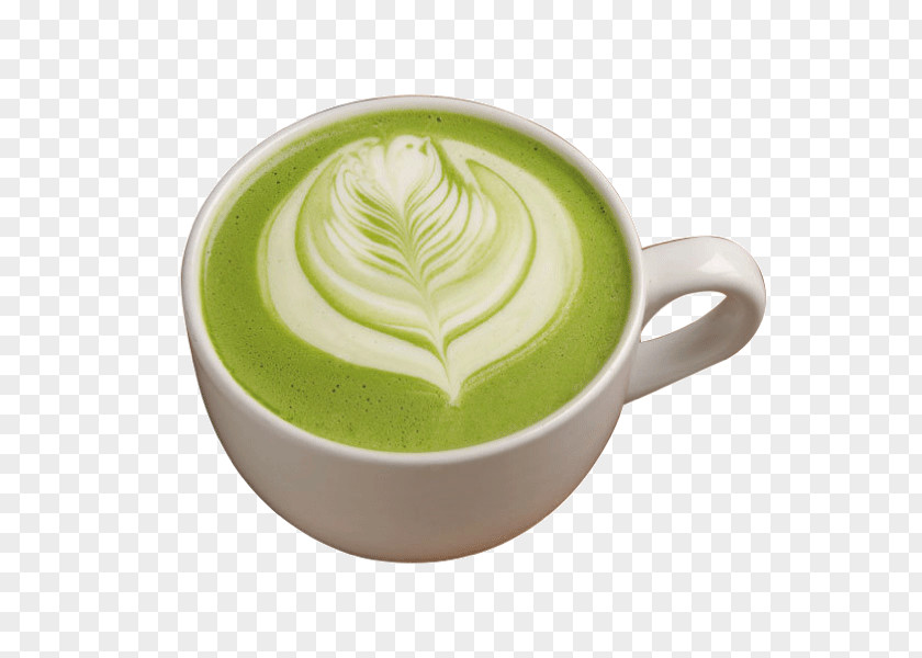 Green Tea Latte Matcha Milk PNG