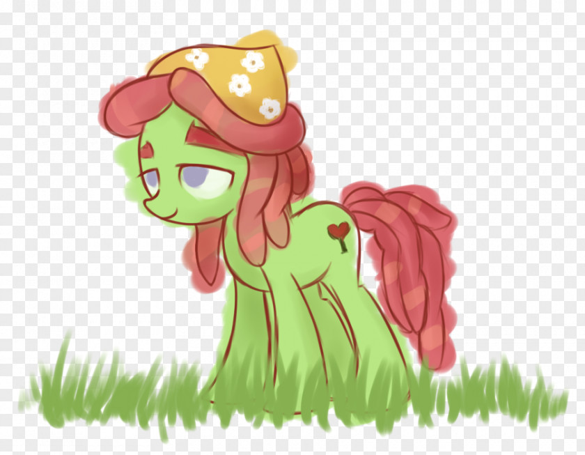 Hippie Cartoon Horse Clip Art PNG