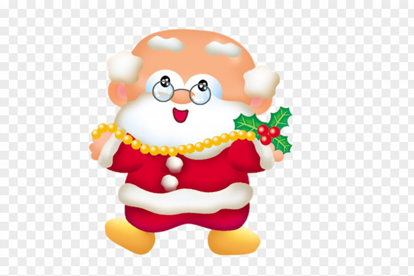 Santa Christmas HD Material Claus Ornament PNG