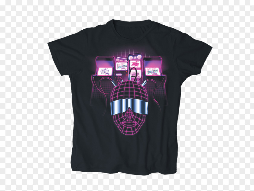 T-shirt Vaporwave Synthwave Aesthetics PNG