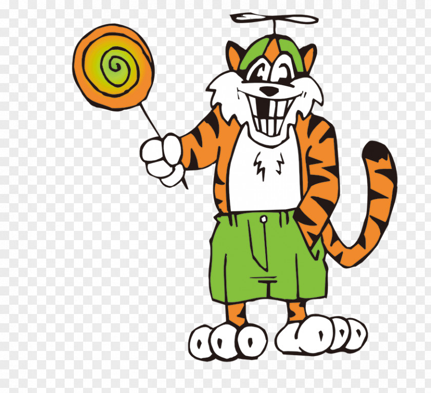 Tiger Cartoon Siberian Clip Art PNG