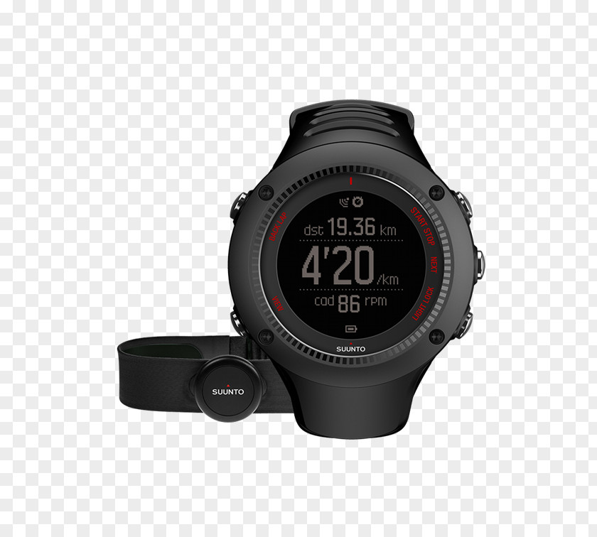 Watch Suunto Ambit3 Run Oy Vertical Sport Heart Rate Monitor PNG