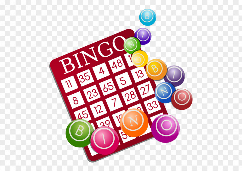 Bingo Card Game Clip Art PNG