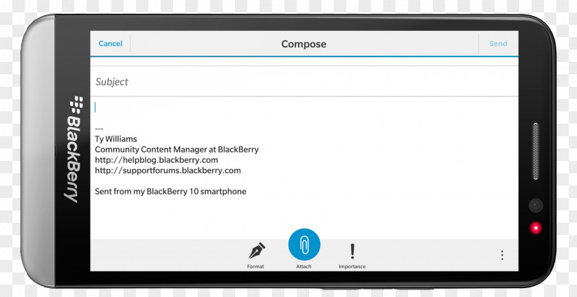 Blackberry Handheld Devices Computer Software Multimedia Program PNG