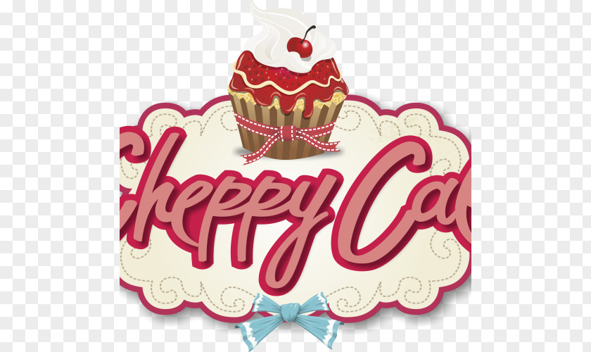 Cake Studio Cherry Cupcake Royal Icing Frosting & PNG