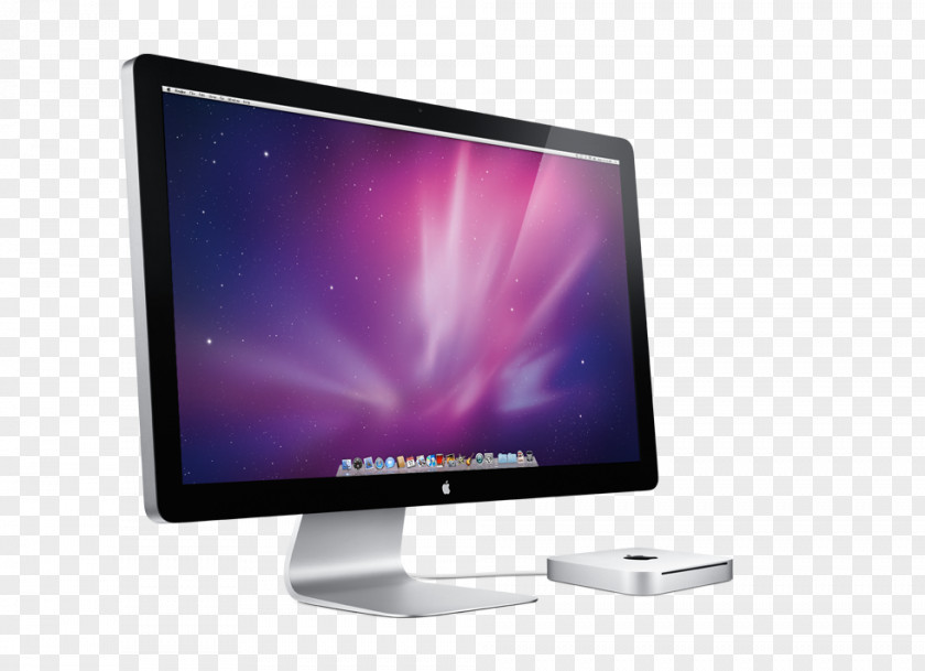 Cinema Screen Macintosh Apple Thunderbolt Display Laptop MacBook Pro PNG