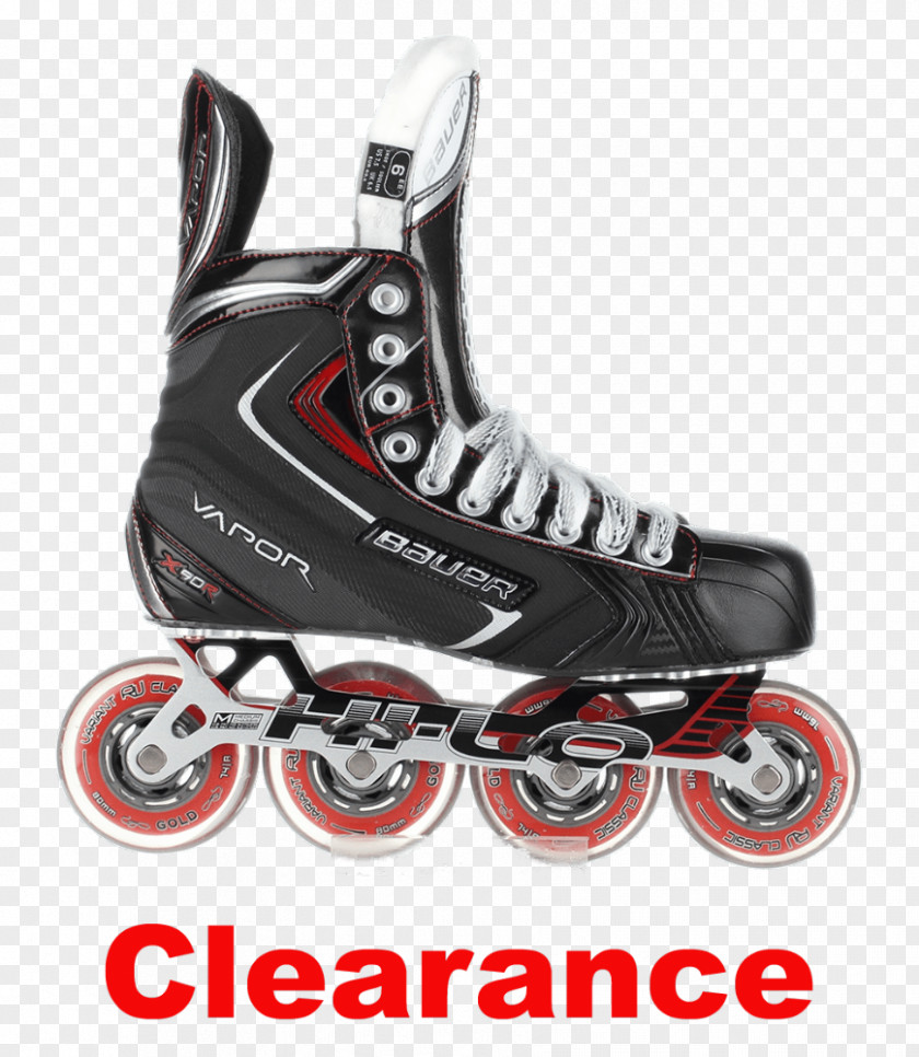 Ice Skates Quad Bauer Hockey Roller In-line In-Line PNG