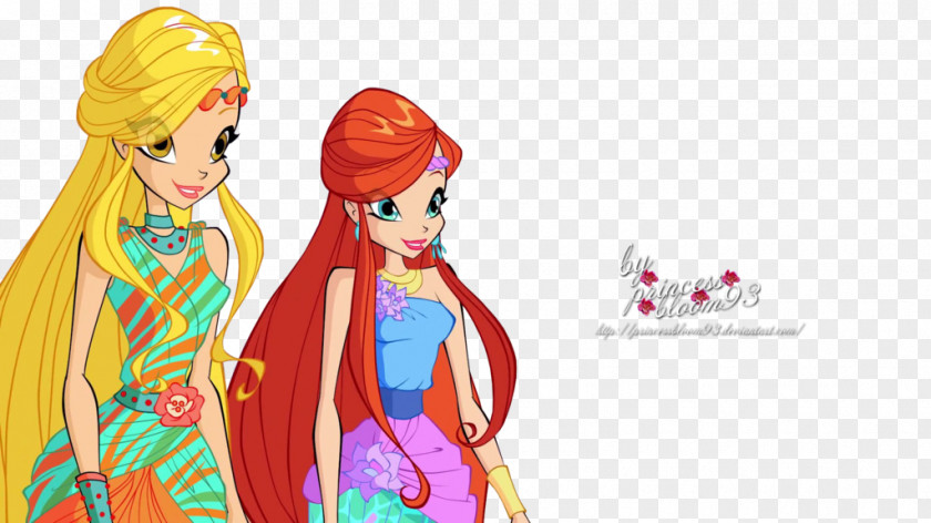 Winx Stella Bloom Aisha Art PNG