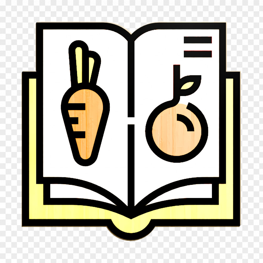 Cook Icon Healthy Food Recipe Book PNG