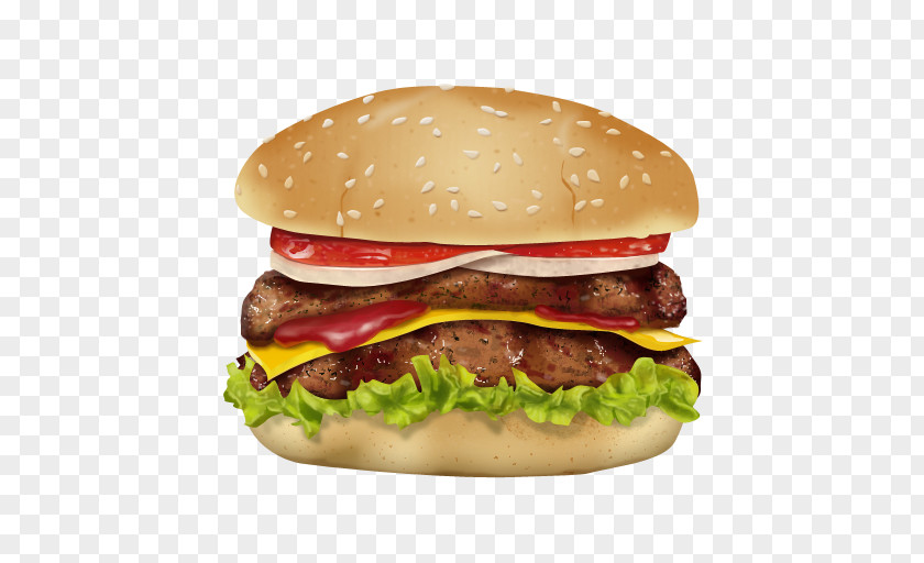 Design Hamburger Subway PNG