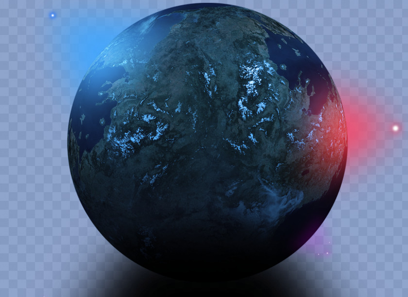 Earth Euclidean Vector PNG