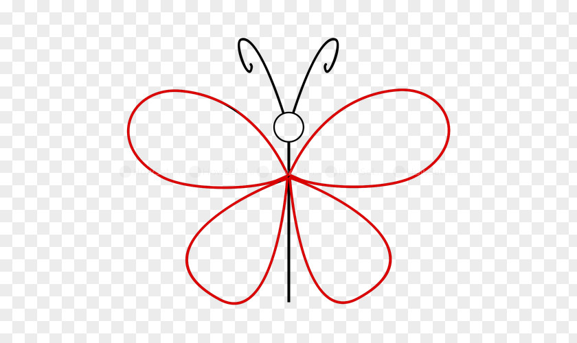 Geometry Drawing Butterfly Point Angle Clip Art PNG