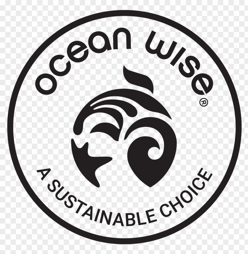 SeaFood Logo Vancouver Aquarium Ocean Sustainable Seafood PNG