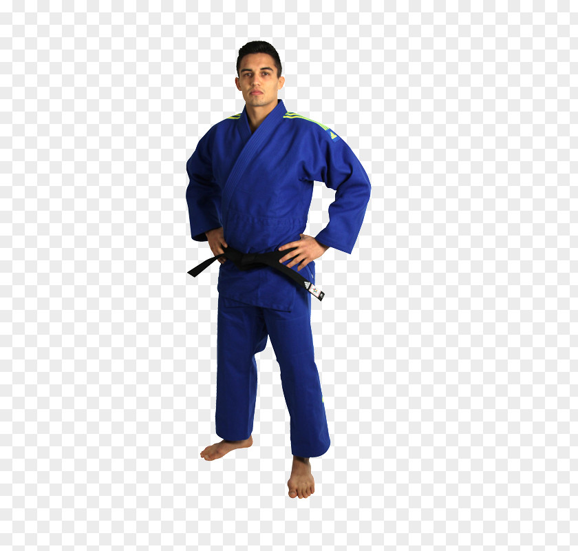 Adidas Dobok Blue Clothing Robe Sleeve PNG