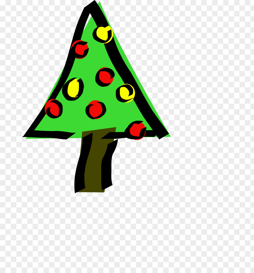 Free Christmas Tree Clipart Clip Art PNG