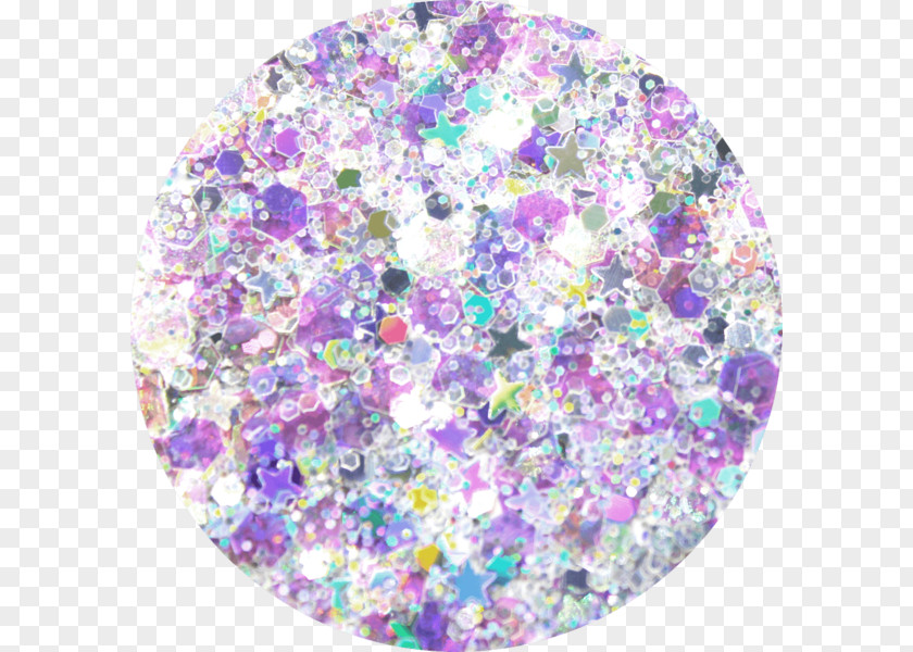Silver Sparkle Glitter Cosmetics Eye Shadow Pearlescent Coating Face PNG