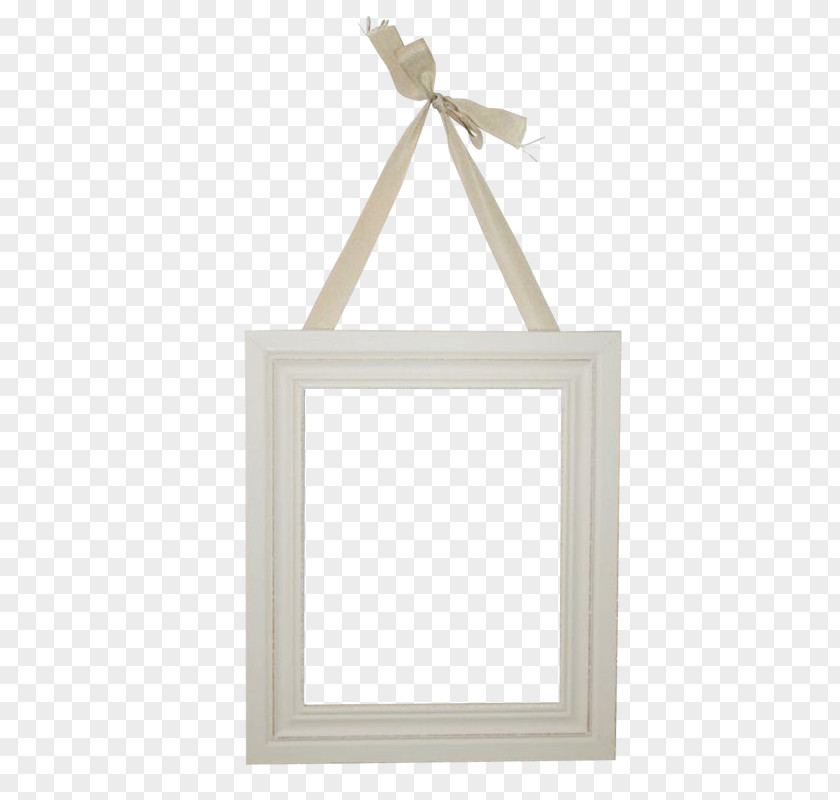 White Frame Picture PNG