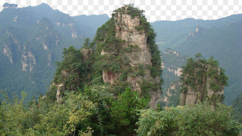 Zhangjiajie National Forest Park, Eleven Park U067eu0627u0631u06a9 U062cu0646u06afu0644u06cc Tourist Attraction Wallpaper PNG