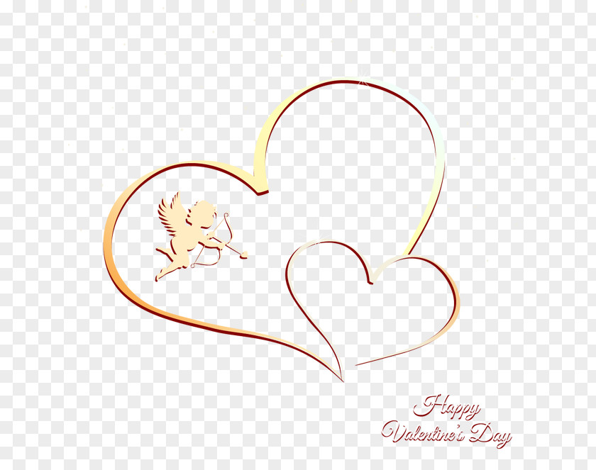 Cupid Love Vector Heart Clip Art PNG