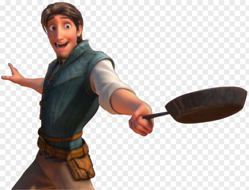 Frying Pan Flynn Rider Tangled Byron Howard Art PNG