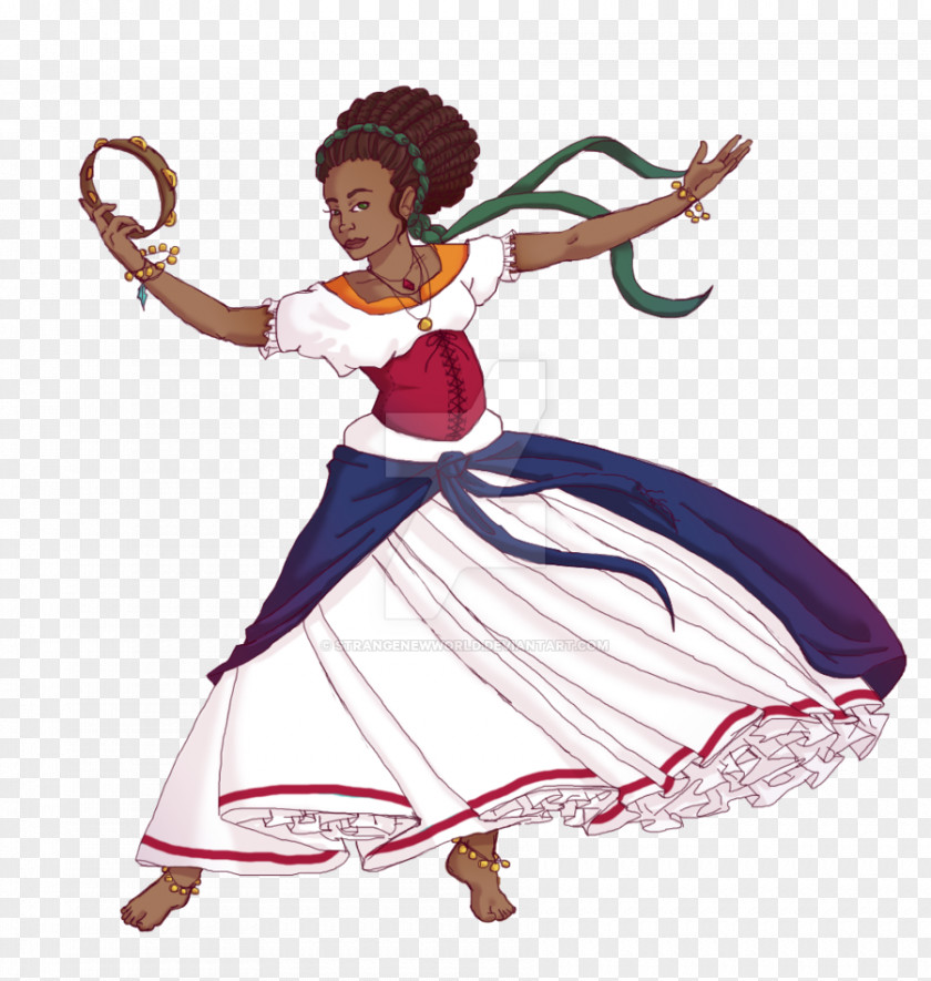 Gypsy Performing Arts Dance Costume Character Fiction PNG