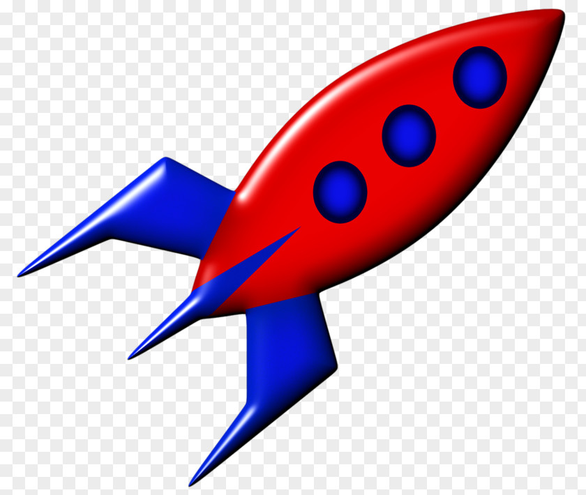 Hand-painted Cartoon Rocket Drawing Clip Art PNG