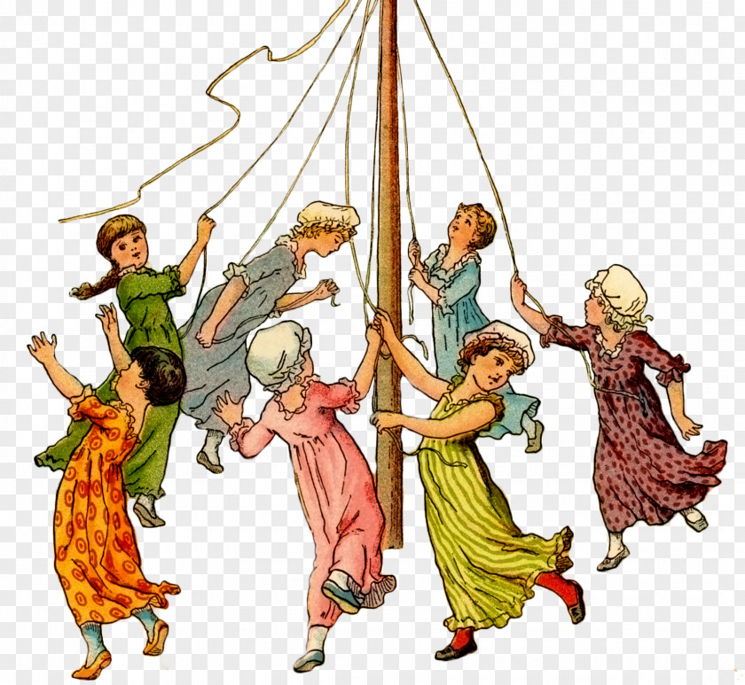 Illustration Maypole Image Clip Art PNG