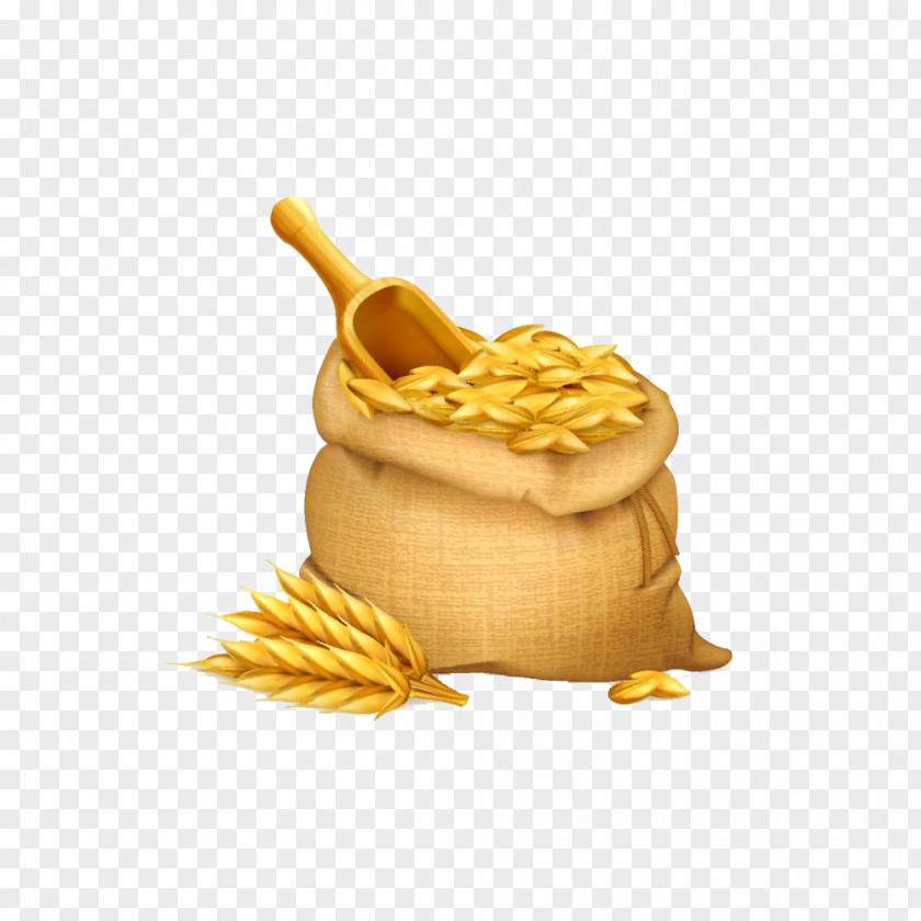The Wheat In Bag Gunny Sack Clip Art PNG