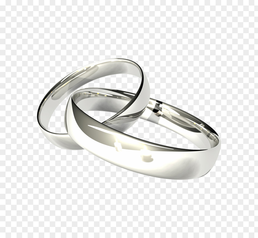 Wedding Ring Silver Engagement PNG